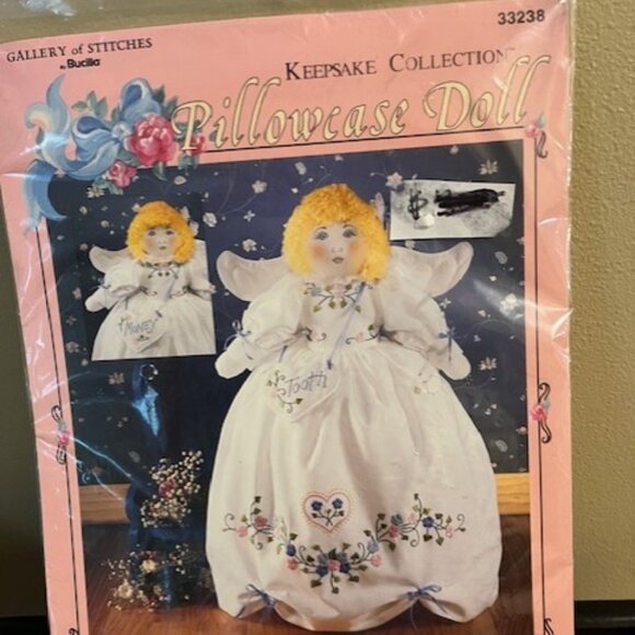Bucilla "Tooth Fairy"  Pillowcase Doll Kit - Picture 1 of 5